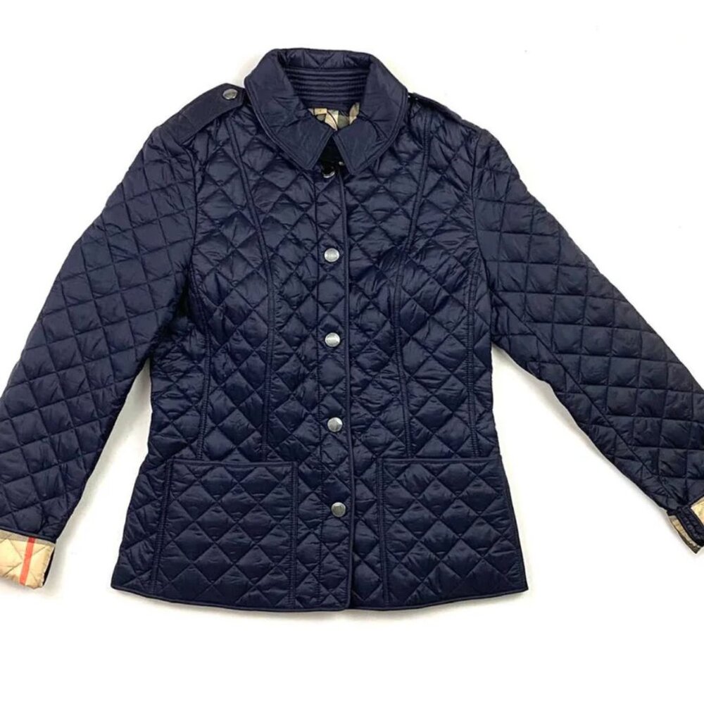 ❌SOLD❌ Burberry Quilted Collared Jacket